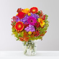 Blumenstrauß 'Waldspaziergang', handgebunden Blumenstrauß 'Waldspaziergang', handgebunden