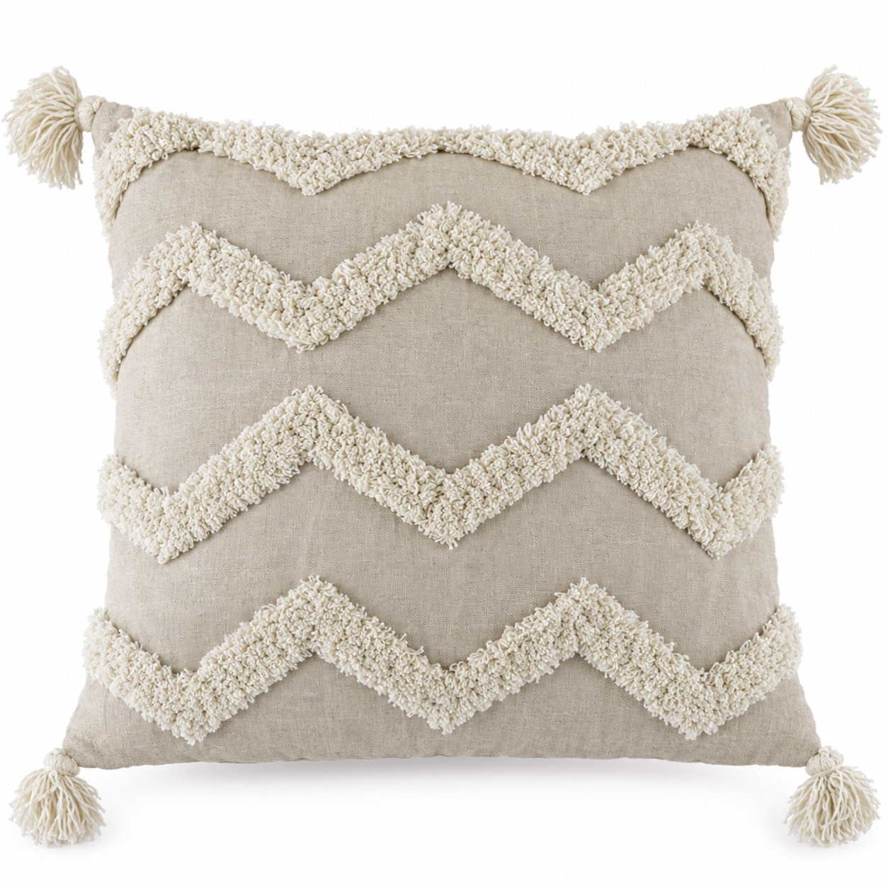 Kissen mit Füllung, creme, ca. 45 x 45 cm Kissen mit Füllung, creme, ca. 45 x 45 cm