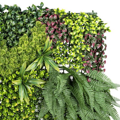 Künstliche Premium Blättermatte mit Farn & Moos, ca. 100 x 100 cm Künstliche Premium Blättermatte mit Farn & Moos, ca. 100 x 100 cm