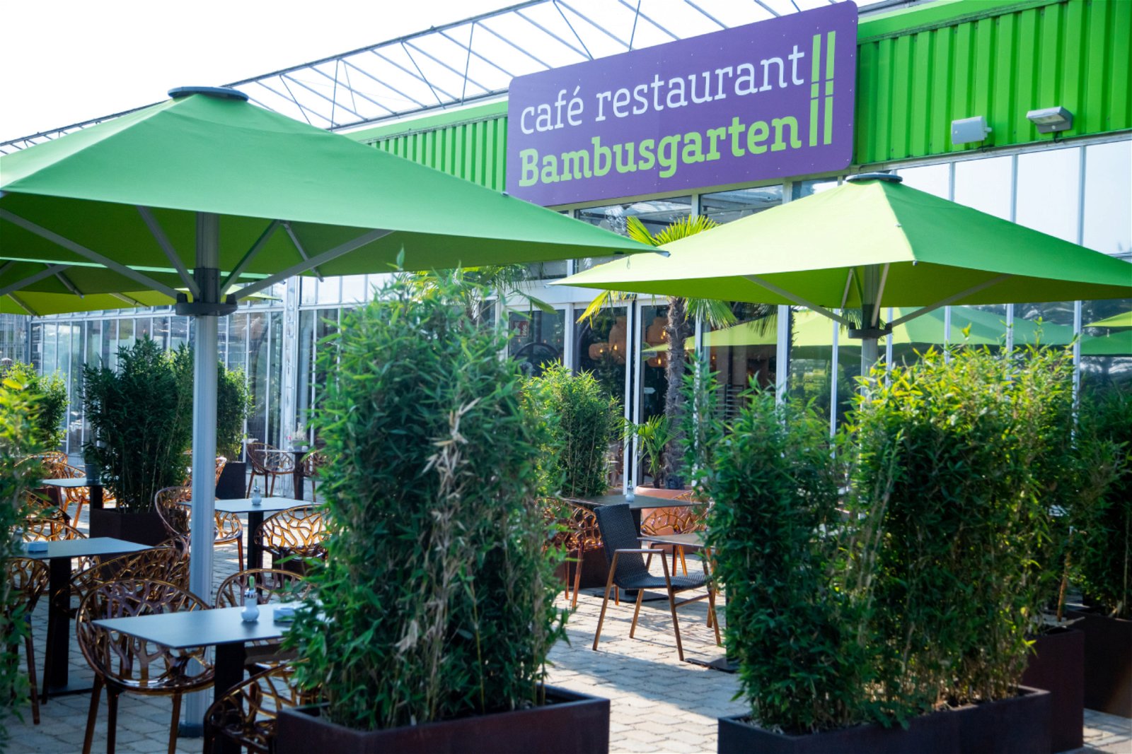 Restaurant Bambusgarten Außenbereich