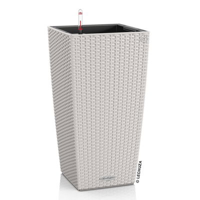 Lechuza 'Cubico Cottage 40', lichtgrau, ca. 40 x 40 x H 75 cm