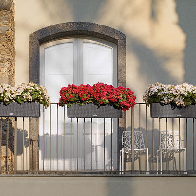 Lechuza 'Balconera Cottage 80', granit, ca. 79 x 19 x H 19 cm