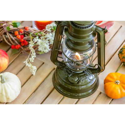 Sturmlaterne 'Baby Special 267', olive, 26,5 x 13,5 x 15 cm Sturmlaterne 'Baby Special 267', olive, 26,5 x 13,5 x 15 cm