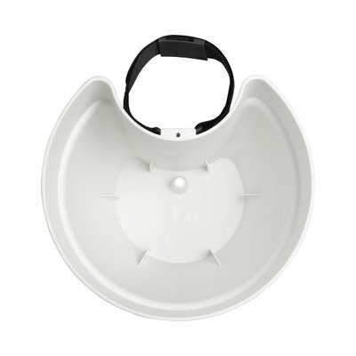 Elho Fallrohrpflanzgefäß 'Vibia Campana', seidenweiß