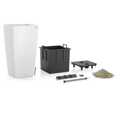 Lechuza 'Cubico Color 40', weiß, ca. 39,5 x 39,5 x H 75,5 cm Lechuza 'Cubico Color 40', weiß, ca. 39,5 x 39,5 x H 75,5 cm