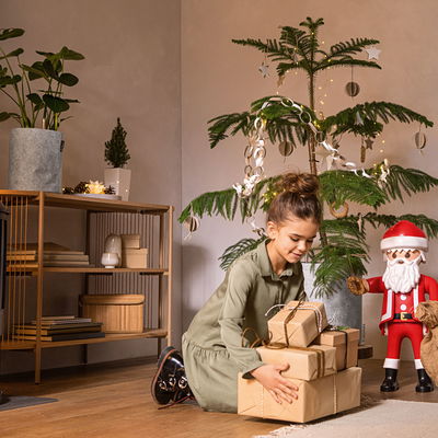 Lechuza 'Trendcover 23 Filz', light grey, ca. Ø 23 x H 26,5 cm