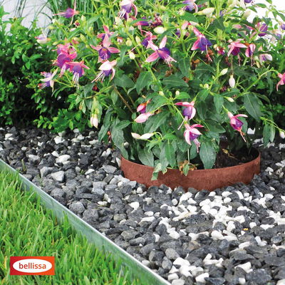 Rasenkante, silber, Stahl, 118 x 12,5 cm Rasenkante, silber, Stahl, 118 x 12,5 cm