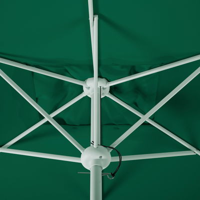 Mittelstockschirm 'Oslo', grün, ca. 300 x 200 cm Mittelstockschirm 'Oslo', grün, ca. 300 x 200 cm