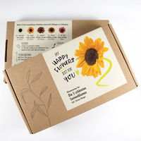 Saatgutset 'My Happy Flowers' inkl. Starter-Dünger