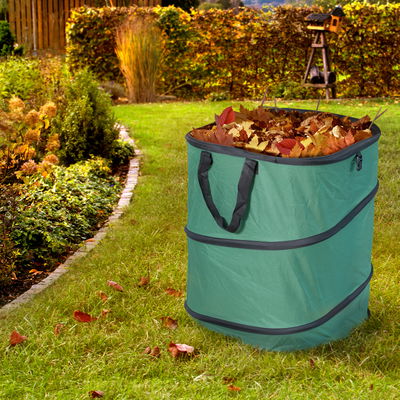 Gartenabfallsack 'Square Premium', grün, 140 Liter