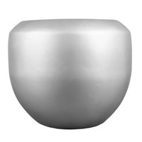 Vazo Übertopf 'Mia', silber, ca. Ø 50 x H 41 cm