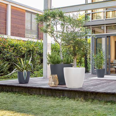 Lechuza 'Classico Color 43', weiß, ca. Ø 42 x H 39,5 cm Lechuza 'Classico Color 43', weiß, ca. Ø 42 x H 39,5 cm