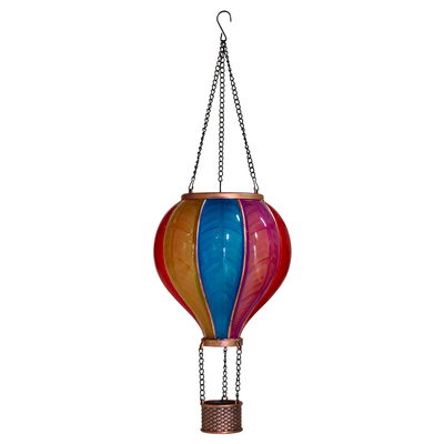 Solarlaterne 'Regenbogen XXL', bunt, ca. Ø29 x H80 cm