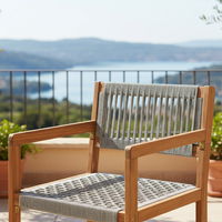 Kölle Balkongruppe 'Fortuna', braun/grau, 3-teilig