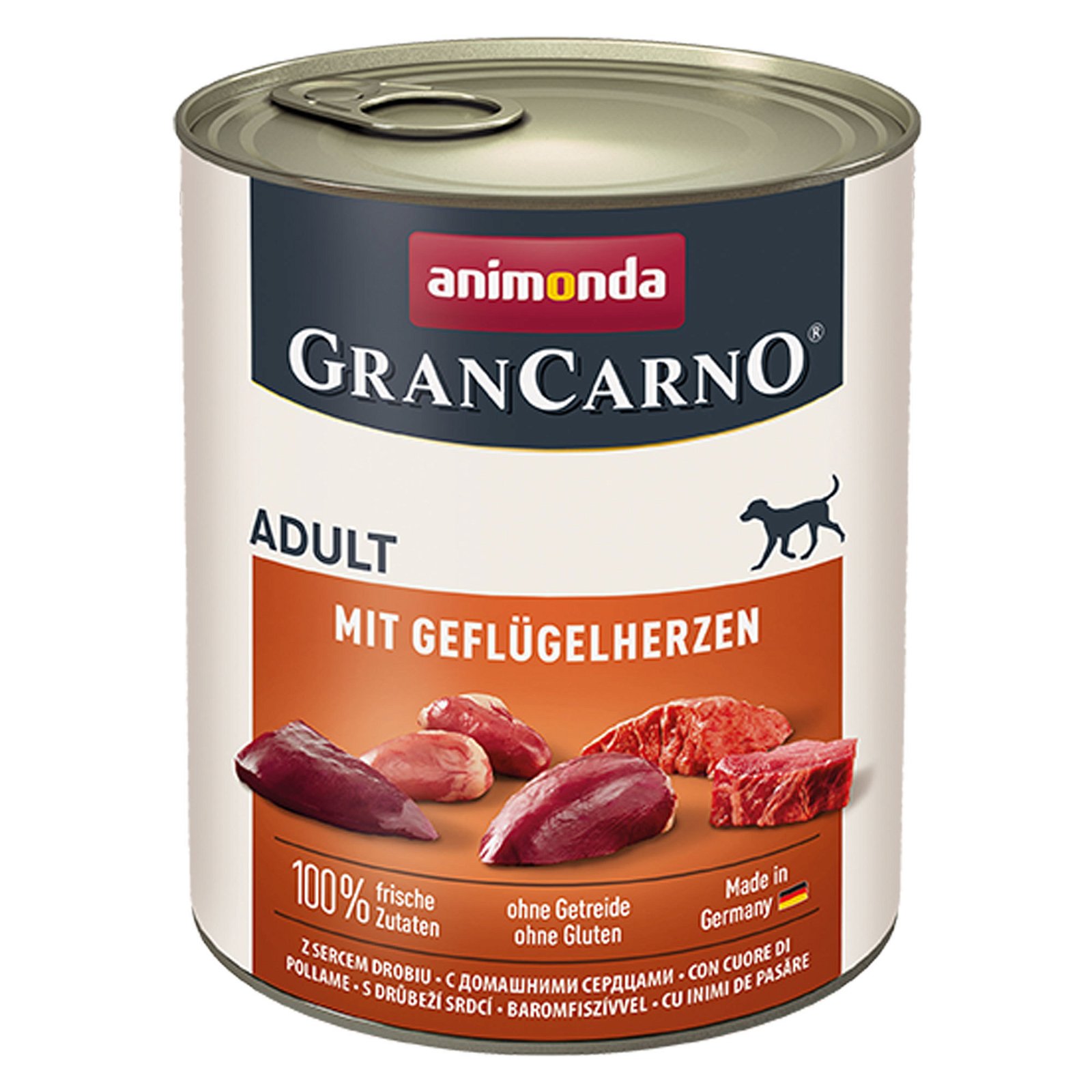 Hundefutter 'Animonda Cran Carno ® Adult', Geflügelherzen