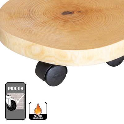 Multi Roller GH0268, Tragkraft 50 kg, natur, Ø 25-30 cm Multi Roller GH0268, Tragkraft 50 kg, natur, Ø 25-30 cm