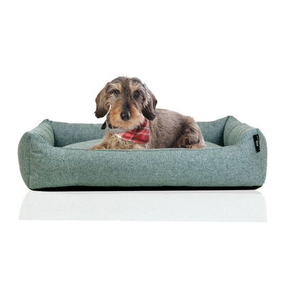 Silvio Design Kuschelsofa 'Fiete', türkis, ca. 50 x 70 cm