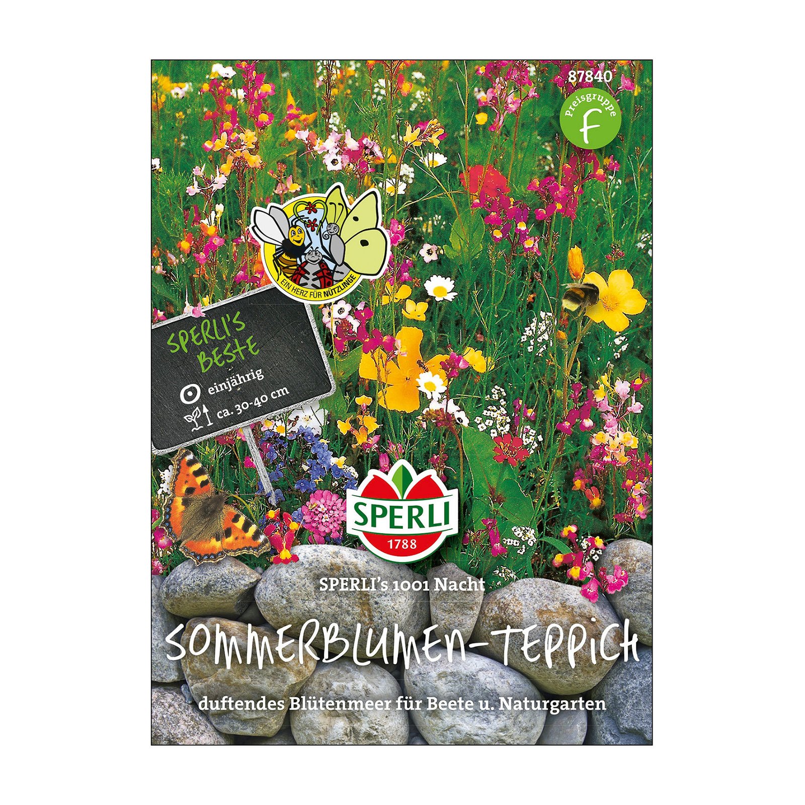 Blumensamenmischung, Sommerblumen-Teppich 'Sperli`s 1001 Nacht'