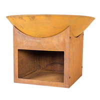 Buschbeck Feuerschale 'Mumbai', rostfarben, ca. Ø 57 x 20 cm