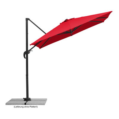 Schneider Sonnenschirm 'Rhodos Junior', rot, ca. 230 x 230 cm Schneider Sonnenschirm 'Rhodos Junior', rot, ca. 230 x 230 cm