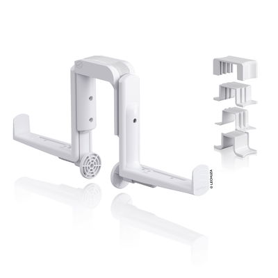 Lechuza Blumenkastenhalter 'Duo', weiß, ca. 5 x 31 x H 20 cm Lechuza Blumenkastenhalter 'Duo', weiß, ca. 5 x 31 x H 20 cm