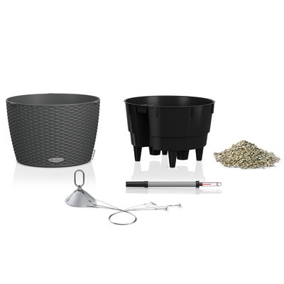 Lechuza 'Nido Cottage 35', granit, ca. Ø 35 x H 23 cm