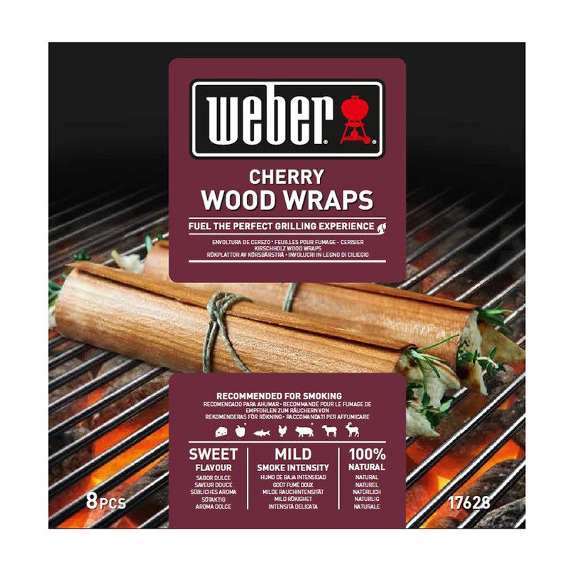 Weber® Wood Wraps Kirschholz, 8 Stück