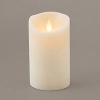 LED Echtwachskerzen 'Magic Flame', creme, 3 Kerzen inkl. Fernbedienung LED Echtwachskerzen 'Magic Flame', creme, 3 Kerzen inkl. Fernbedienung