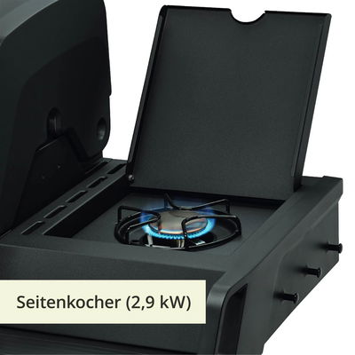 Enders Gasgrill Monroe PRO 3 SIK Turbo Shadow, inkl. Wetterschutzhülle