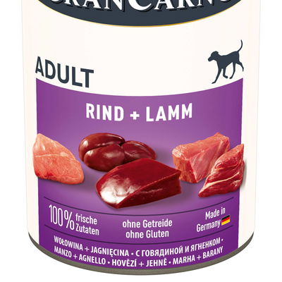 Animonda Gran Carno Adult Rind & Lamm, 400 g Animonda Gran Carno Adult Rind & Lamm, 400 g