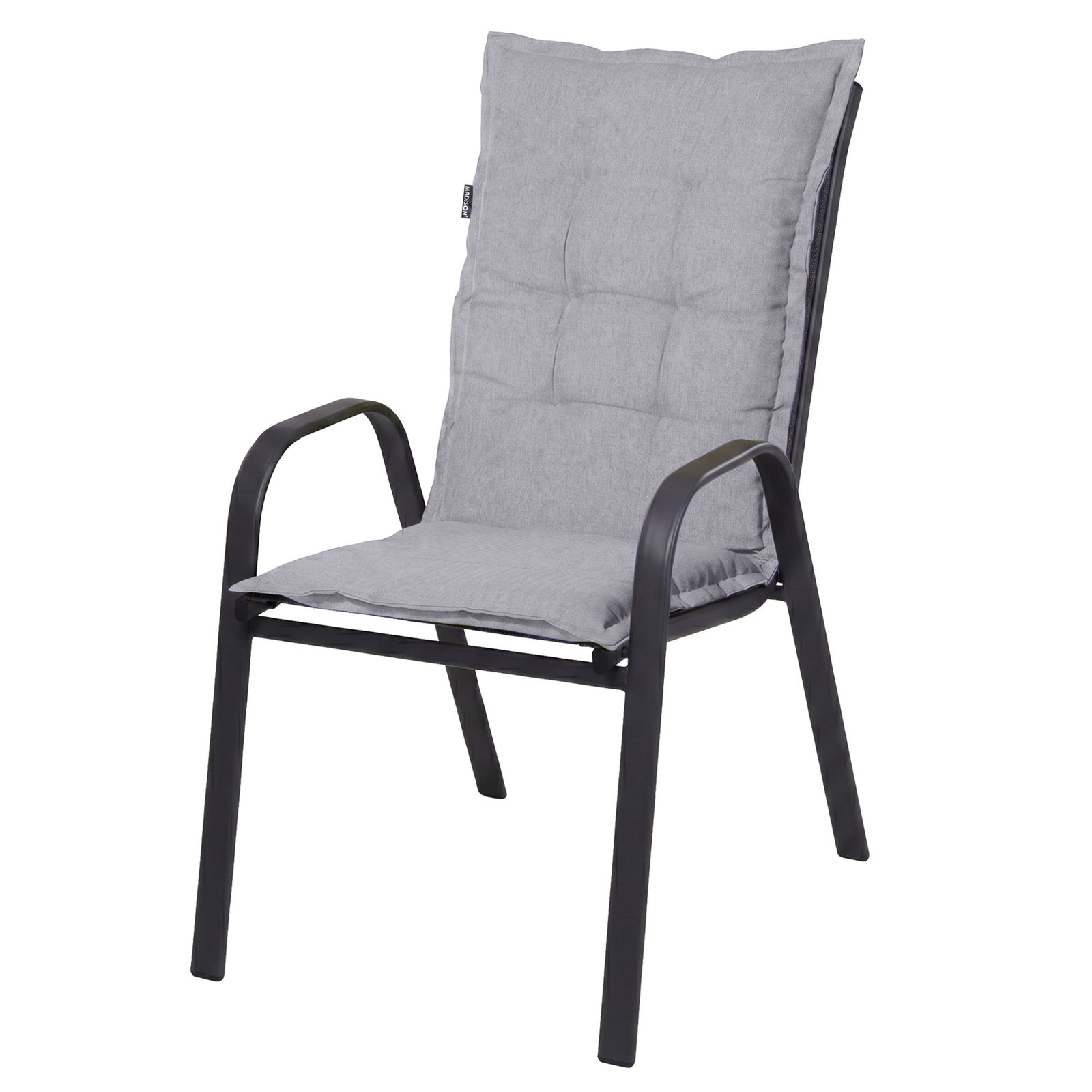 Niederlehnerauflage 'Panama', Light Grey, grau Niederlehnerauflage 'Panama', Light Grey, grau