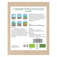 Kölle Bio Gemüsesamen, Cherry-Wildtomate 'Rote Murmel'