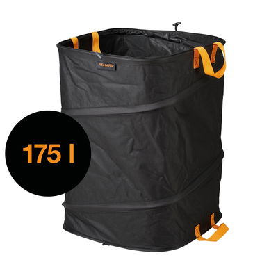 Gartensack 'Solid PopUp', schwarz/orange, 175 Liter Gartensack 'Solid PopUp', schwarz/orange, 175 Liter