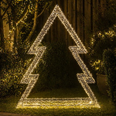 LED Baum, 3600 LEDs, warmweiß, Höhe ca. 140 cm LED Baum, 3600 LEDs, warmweiß, Höhe ca. 140 cm