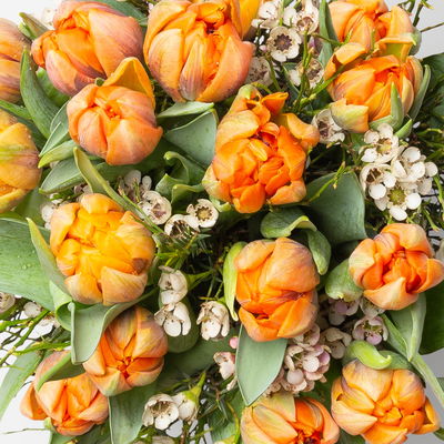 Blumenstrauß 'Grenada', handgebunden