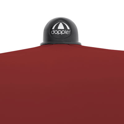 Doppler Sonnenschirm 'Active Green Edition', bordeaux, ca. 200 x 120 cm