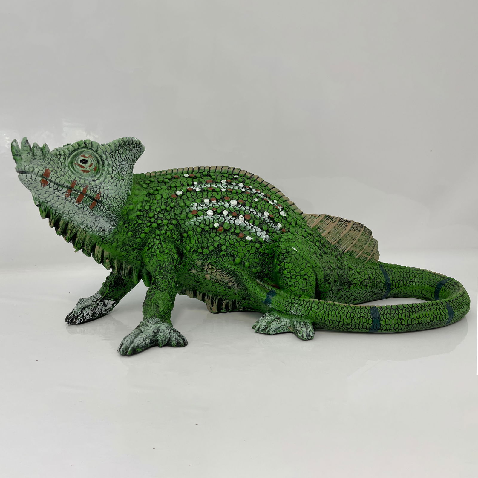 Dekofigur Chamäleon, grün, Länge ca. 65 cm