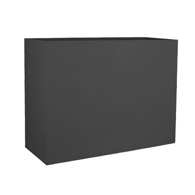 Eda Pflanzkasten 'Graphit Crunch High', anthrazit, ca. 78,5 x 29,5 x H 60 cm