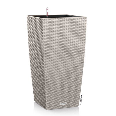 Lechuza 'Cubico Cottage 40', sandbraun, ca. 40 x 40 x H 75 cm