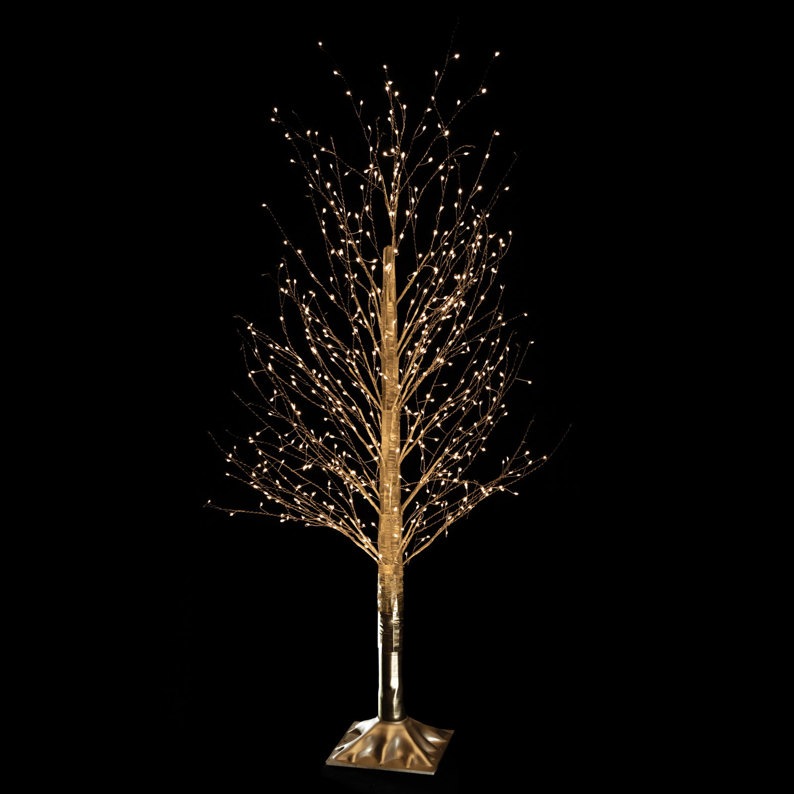 LED Baum, 480 LEDs, gold, Höhe ca. 120 cm LED Baum, 480 LEDs, gold, Höhe ca. 120 cm