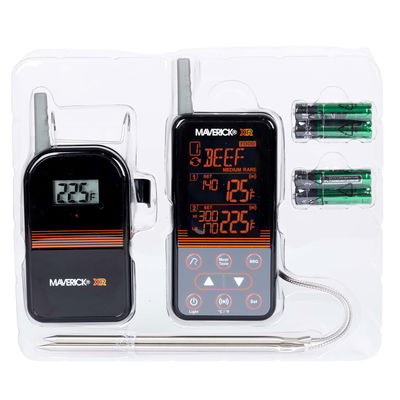 Funkthermometer Maverick XR-40, zwei Temperaturfühler, Reichweite 160 m Funkthermometer Maverick XR-40, zwei Temperaturfühler, Reichweite 160 m