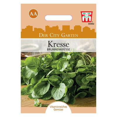 Kresse - Brunnenkresse / grün, Vitamin C haltig, würzig