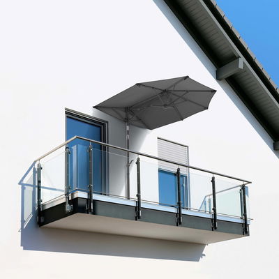 Balkonschirm Salerno Mezza, mit Schutzhülle, ca. 150 x 150 cm Balkonschirm Salerno Mezza, mit Schutzhülle, ca. 150 x 150 cm