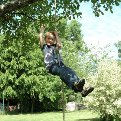 Conacord Kletterseil für Kinder, Sisal, Länge ca. 190 cm