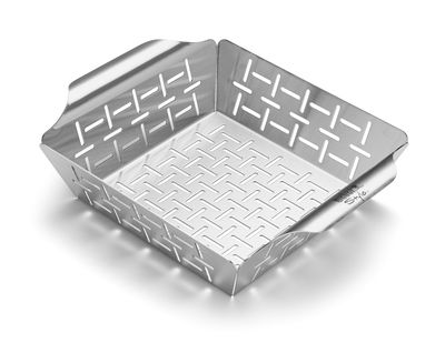 Weber® Style™ Gemüsekorb klein, Edelstahl, 19,4 x 24 x 6,5 cm Weber® Style™ Gemüsekorb klein, Edelstahl, 19,4 x 24 x 6,5 cm