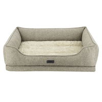 Nobby Orthopädisches Komfortbett Calbu eckig beige ca. 100x65x19 cm