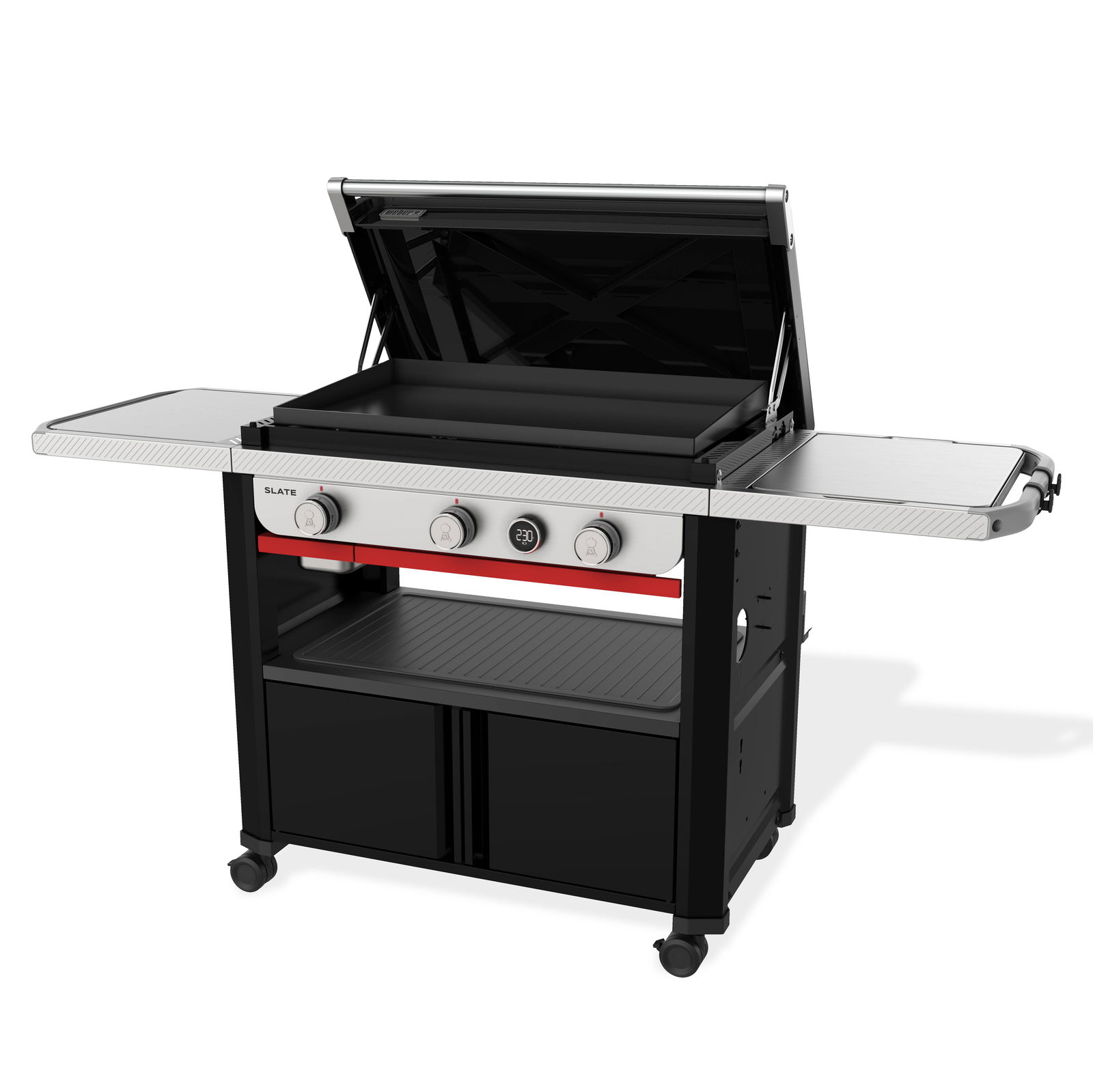 Weber Griddle, Premium-Plancha 76 cm, schwarz