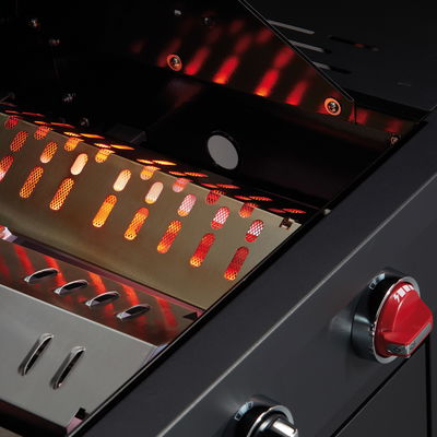 Enders Gasgrill Chicago Black 3 Turbo, matt graphit