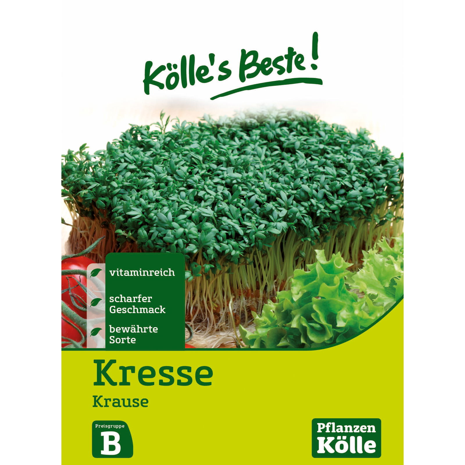 Kölle's Beste Kräutersamen Krause Gartenkresse