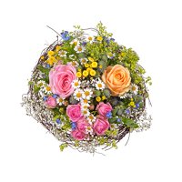 Blumenstrauß 'Ich hab' dich lieb' inkl. gratis Grußkarte